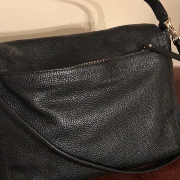 Black Pebble Leather Kate Spade Purse - Picture 4 of 5